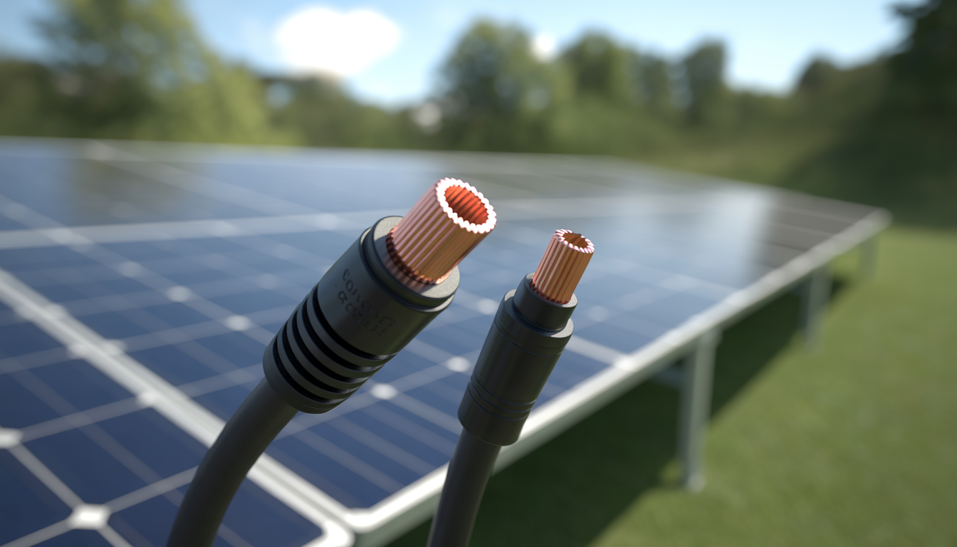 Câble panneau solaire