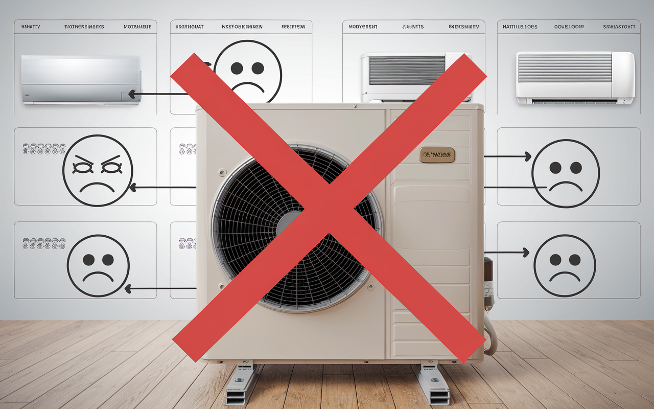 Marque de pompe à chaleur à éviter