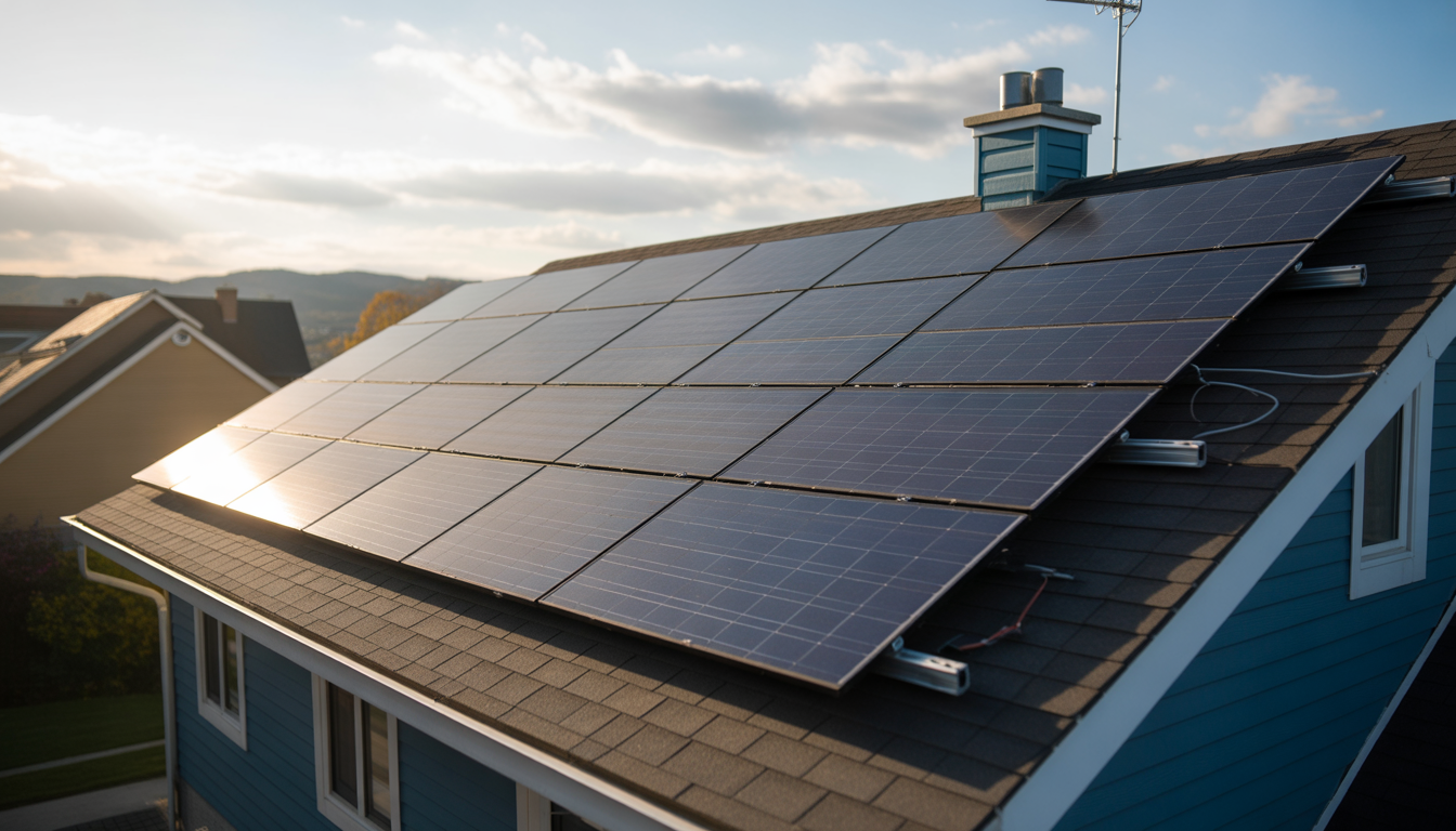 Fonctionnement panneau solaire