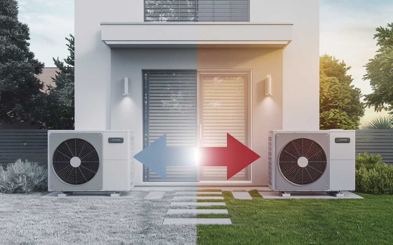 Pompe à chaleur réversible