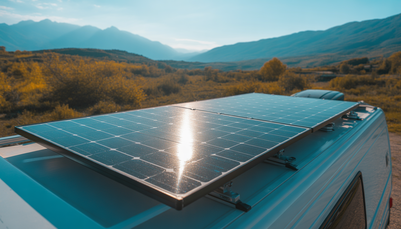 Panneau solaire camping car